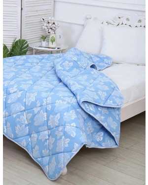 Одеяло Лотос Текстиль Всесезонное с наполнителем Полиэфирное волокно Размер 1.5