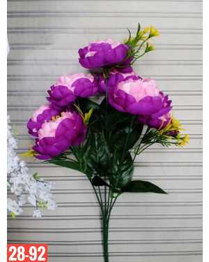 Искусственные цветы в упаковке 10шт Размер:42см РАЗНЫЙ цвет
