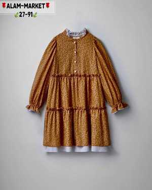 Платье на девочку в размер ткань прада (ВОЗМОЖНО ЗАМЕНА ЦВЕТА)