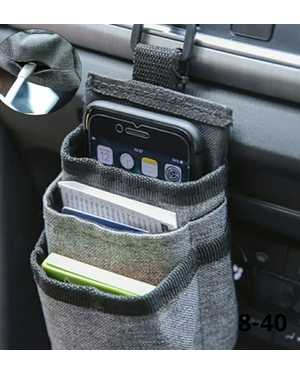 Органайзер на сиденье автомобиля для хранения в машине телефона документов карт/держатель в решетку.
