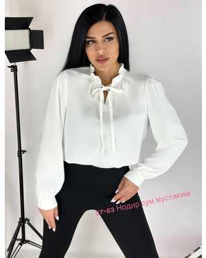 Женская блузка. Ткань дубайский шелк
