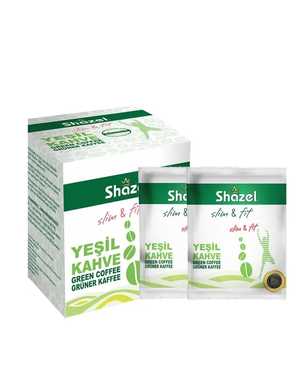 Молотый Кофе:Shazel натуральный зеленый кофе Slim&Fit упаковка 14х3гр