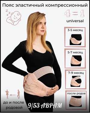 Универсальный бандаж для беременных 4 в 1 универсальный