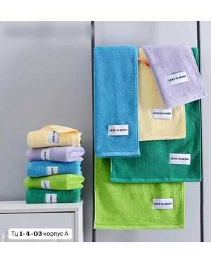 Махровое полотенца для рук и кухни с петелькой Размер 35*75см В упаковке 10шт разные цвета