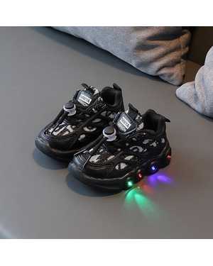 Детские светящиеся кроссовки Маломерят на размер