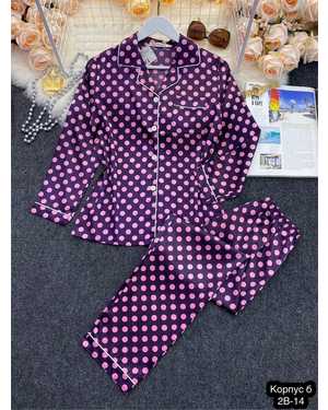Женская пижама Ткань шелк (ВОЗМОЖНО ЗАМЕНА ЦВЕТА)