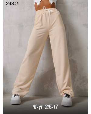 Женские брюки Палаццо. Материал: трикотаж