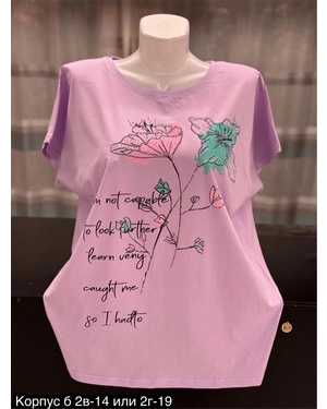 Женская футболка Фабричный китай Ткань 95% хлопок, 5% спандекс Размер 48/54 единый