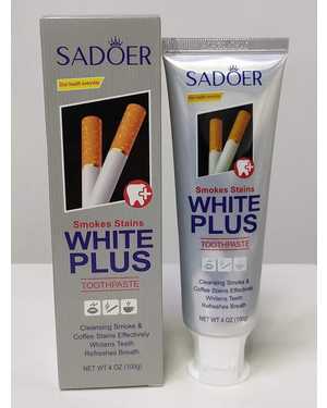 паста зубная от SADOER white plus 100 g