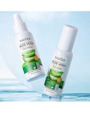 Увлажняющий спрей для лица с экстрактом алоэ Sadoer Aloe Vera Refreshing Hydrating Face Spray