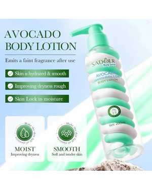 Лосьон для кожи тела увлажняющий парфюмированный Sadoer Body Lotion