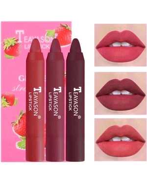 Набор водостойких помад с маслом Teayason Lipstick Lips