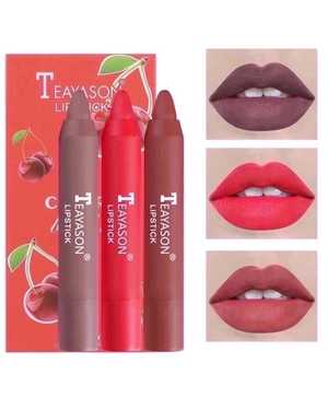 Набор водостойких помад с маслом Teayason Lipstick Lips