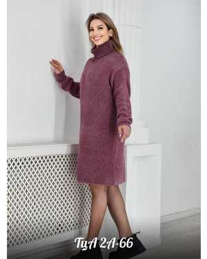 Женская туника. Ткань велюр 80% cashmere, 20% wool