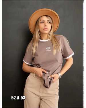 ФУТБОЛКА БОЛЬШЕМЕРЯТ ТКАНЬ H67 VIENTAY ADIDAS