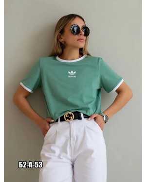ФУТБОЛКА БОЛЬШЕМЕРЯТ ТКАНЬ H67 VIENTAY ADIDAS