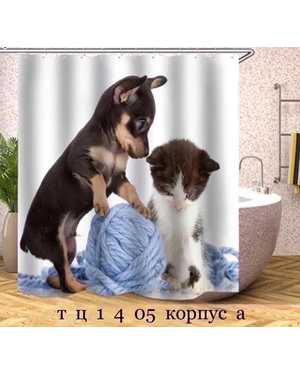 штора (занавеска) для ванной размер: 180 на 180см водоотталкивающая пропитка