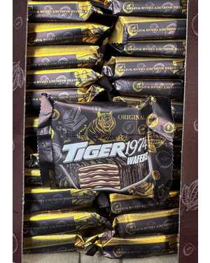 Вафли в шоколаде с начинкой Tiger Турция В коробке 20г 24шт
