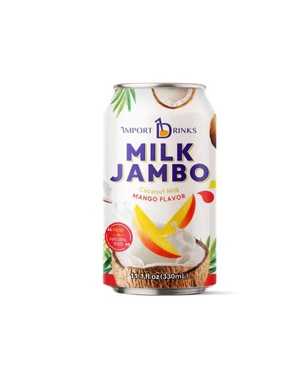 Сокосодержащий напиток Import Drinks Cojo Jambo с кокосовым молоком и кусочками фруктов 330мл