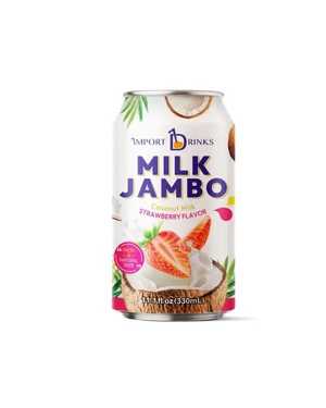 Сокосодержащий напиток Import Drinks Cojo Jambo с кокосовым молоком и кусочками фруктов 330мл