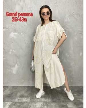 Женское платье. Ткань: хлопок тонкая Размер: 3XL(50-52),4XL(52-54),5XL(54-56),6XL(56-58),7XL(58-60)