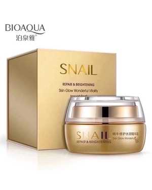 УВЛАЖНЯЮЩИЙ КРЕМ ДЛЯ ЛИЦА С МУЦИНОМ УЛИТКИ SNAIL REPAIR & BRIGHTENING, 50ГР