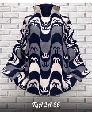КОФТА БОЛЬШЕМЕРЯТ ТКАНЬ 60% COTTON, 10% VISCOSE, 20% WOOL