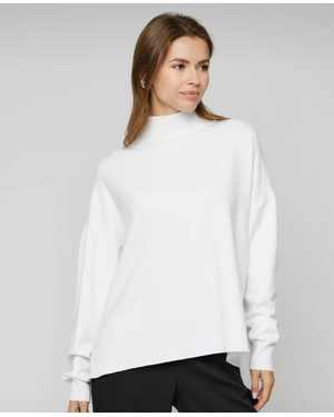 СВИТЕР ТКАНЬ 48% CASHMERE, 29% WOOL, 18% COTTON, 5% ELASTANE