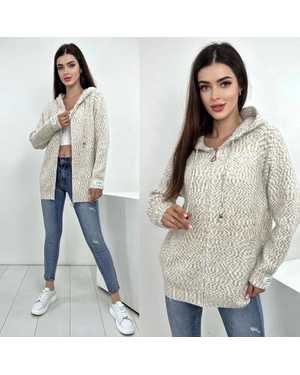 КАРДИГАН ТКАНЬ 48% CASHMERE, 29% WOOL, 18% COTTON, 5% ELASTANE