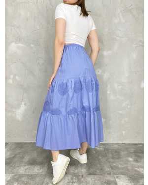 Женская юбка. Ткань Хлопок Размер: L(46-48),XL(48-50),2XL(50-52),3XL( 52-54)