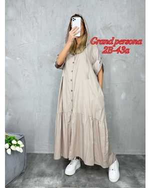 Женское платье. кань: лен+хлопок Размеры: 52-54(3xl),54-56(4xl),56-58(5xl), 58-60(6xl),60-62(7xl)