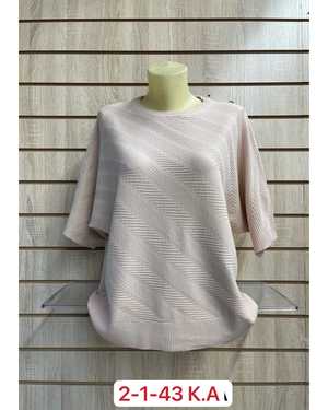 СВИТЕР ТКАНЬ 20% CASHMERE, 70% COTTON, 10% ELASTANE