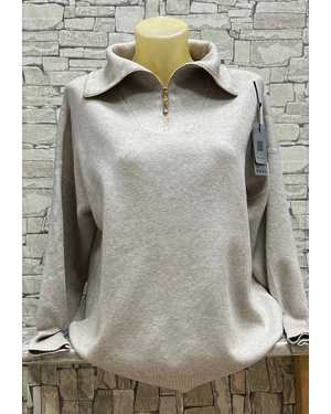 СВИТЕР ТКАНЬ 70% COTTON, 20% CASHMERE, 10% ELASTANE