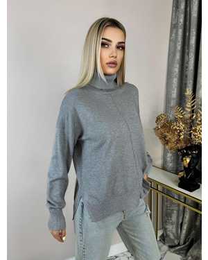 СВИТЕР ТКАНЬ 48% CASHMERE, 29% WOOL, 18% COTTON, 5% ELASTANE