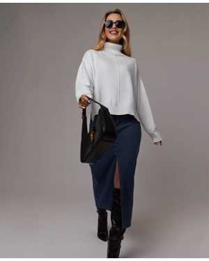 СВИТЕР ТКАНЬ 48% CASHMERE, 29% WOOL, 18% COTTON, 5% ELASTANE
