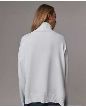 СВИТЕР ТКАНЬ 48% CASHMERE, 29% WOOL, 18% COTTON, 5% ELASTANE