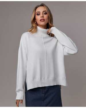 СВИТЕР ТКАНЬ 48% CASHMERE, 29% WOOL, 18% COTTON, 5% ELASTANE