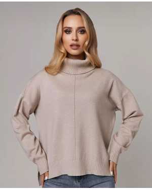 СВИТЕР ТКАНЬ 48% CASHMERE, 29% WOOL, 18% COTTON, 5% ELASTANE