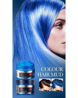 Глина для окрашивания волос 120 г SADOER Styling Natural Volume Wax Hair Wax