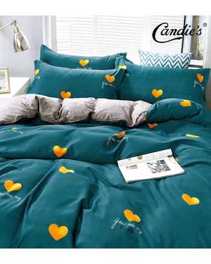 Комплект постельного белья Candie's. Материал: Сатин ; Рисунок: двухсторонний (А'В)(возможно замена на похожее)