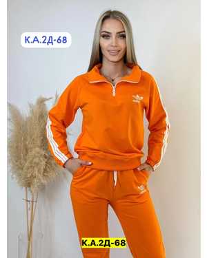 ЖЕНСКИЙ КОСТЮМ ДВОЙКА ТКАНЬ ХЛОПОК