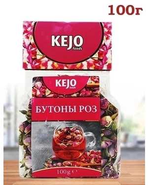 KEJO Добавки «ЧАИИ И ТРАВЫ» КЕЖО Бутон РОЗ 100гр