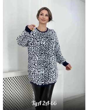СВИТЕР-ТУНИКА ТКАНЬ АЛЬПАКА (60% COTTON, 10% VISCOSE, 30% WOOL)