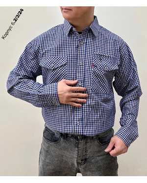 РУБАШКА БОЛЬШЕМЕРЯТ ТКАНЬ 100% COTTON
