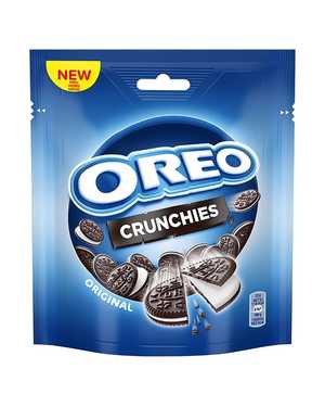 Печенье Mini Орео Crunches шоколадное 110г