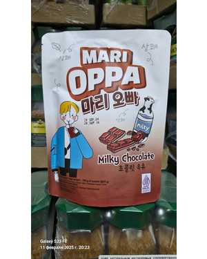 Напиток растворимый для приготовления молочных коктейлей MARI OPPA Корея 100гр