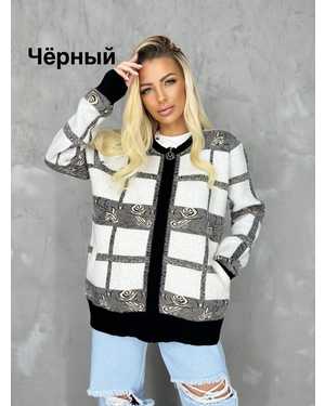 КАРДИГАН ТКАНЬ ТКАНЬ: ТРАВКА