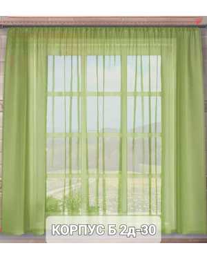 Шторы на кухню ткань вуаль. Ширина: 2.7м Высота: 1.7м