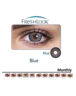 Контактные Цветные линзы FreshLook co сроком замены 1 месяц