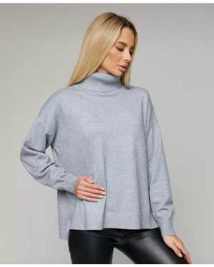СВИТЕР ТКАНЬ 48% CASHMERE, 29% WOOL, 18% COTTON, 5% ELASTANE